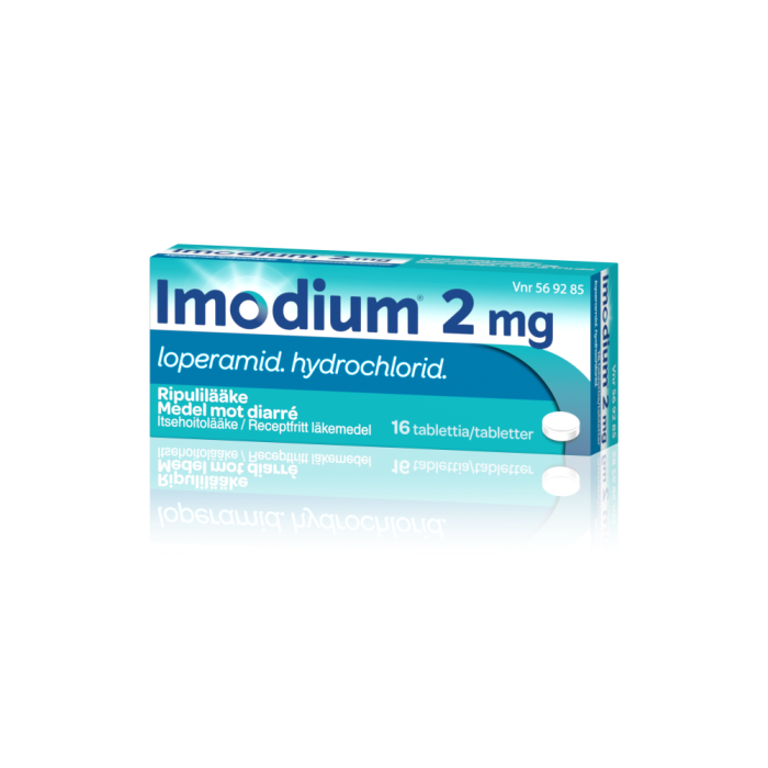 IMODIUM 2 mg tabl, kalvopääll 16 fol bild 4