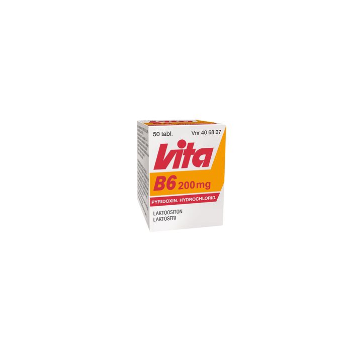 VITA-B6 200 mg tabl 50 kpl bild 2