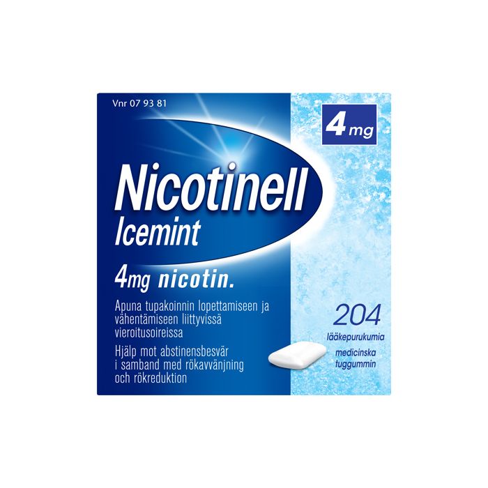 1000003944_NICOTINELL_ICEMINT_4_mg_laakepurukumi_204_fol_pakkauskuva_Pakkauskuva21652_jpg