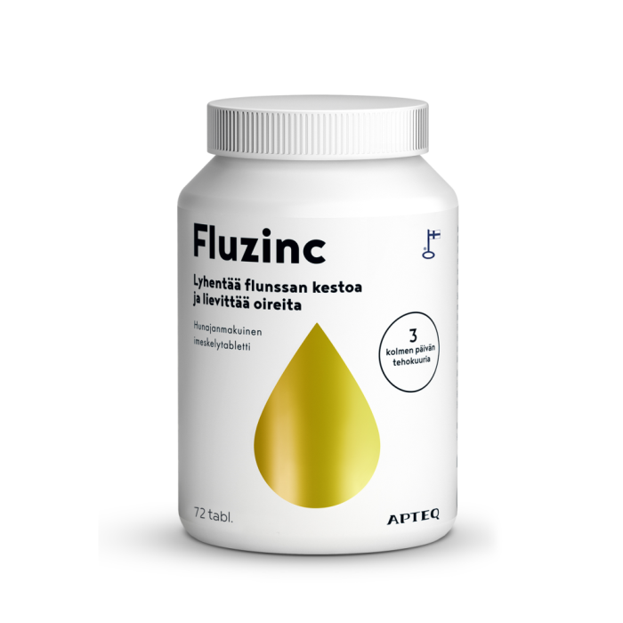 Apteq Fluzinc hunaja 72 tabl kuva 2