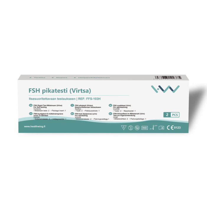 H&W FSH Vaihdevuosien pikatesti 2 kpl bild 3