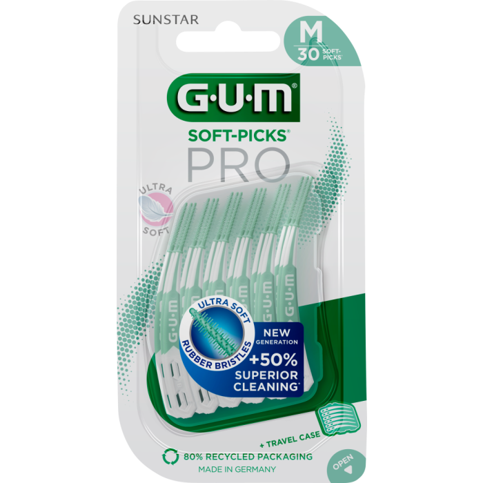 GUM Soft-Picks PRO Medium 30 kpl bild 2