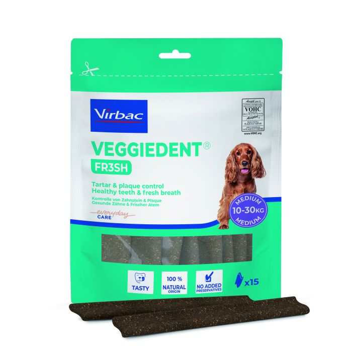 Virbac VeggieDentFr3sh koirille 10-30 kg 15 kpl bild 4