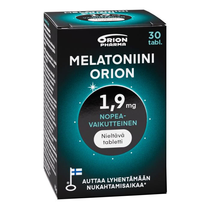 MELATONIINI ORION 1,9 MG NIELTÄVÄ 30 TABL bild 2