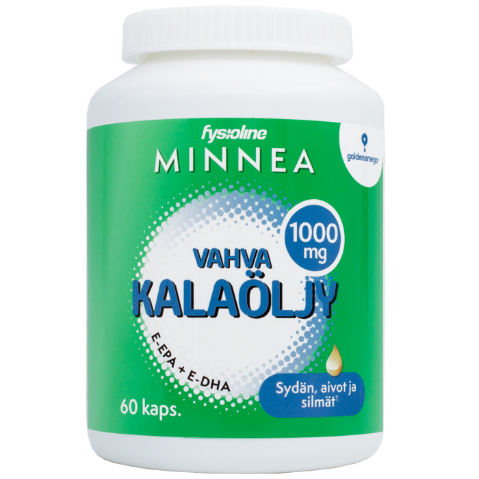 Minnea Vahva kalaöljy 1000 mg 60 kaps