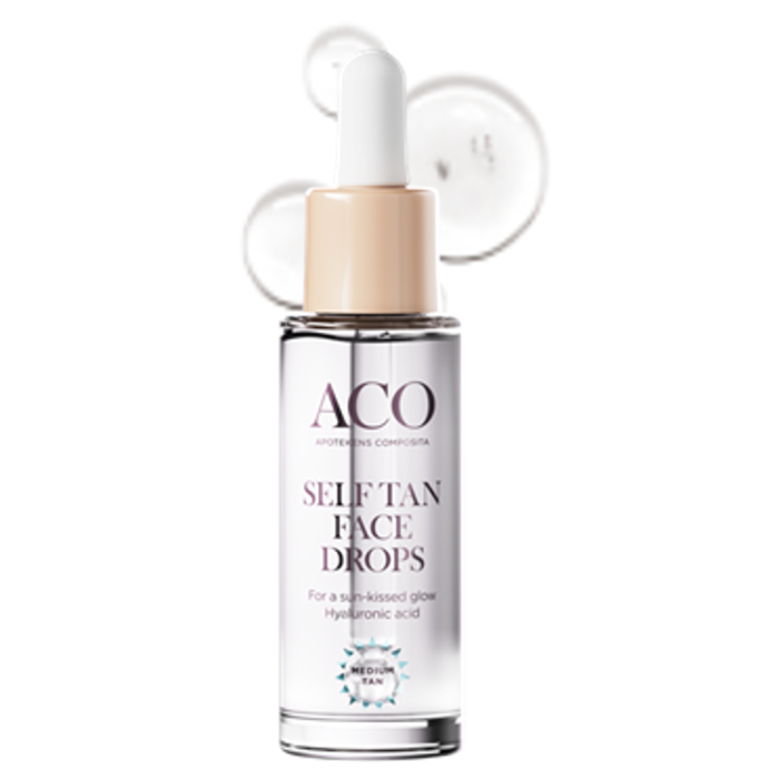 ACO Self Tan Face Drops 30 ml bild 2