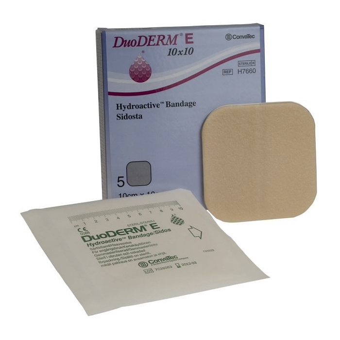 DuoDERM E sidos 10cm x 10cm 5 KPL