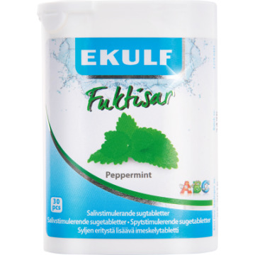 Fuktisar Piparminttu kuivan suun tabletti 30 tabl