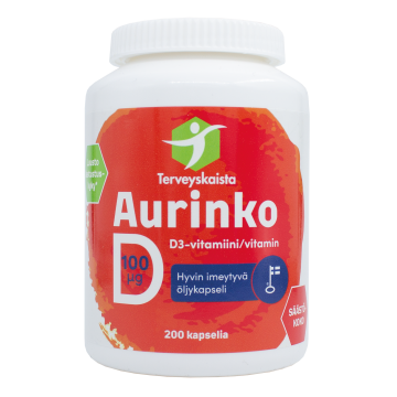 TERVEYSKAISTAN AURINKO D 100 MIKROG X200 KAPS