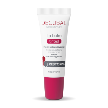 Decubal Restoring Tinted Lip Balm voide tuubi 10 ml