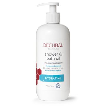 Decubal Hydrating Shower & Bath oil 500 ml