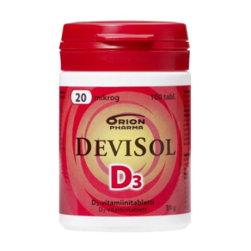 Devisol 20 mikrog imeskelytabletti 100 kpl