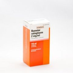 ROMETOR RATIOPHARM 2 mg/ml oraaliliuos 125 ml