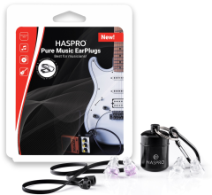Haspro PURE MUSIC silikonikorvatulpat 2 paria