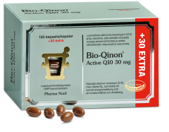 BIO-QINON Q10 30MG EXTRAPAKKAUS 150 + 30 KAPS