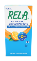 Rela Tabs Appelsiini + D3 90 tabl