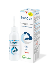 Sonotix korvanpuhdistusliuos koirille 120 ml
