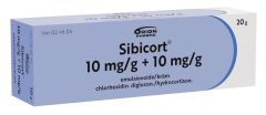 SIBICORT 10/10 mg/g emuls voide 20 g