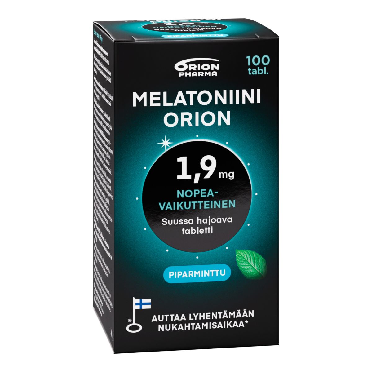 Melatoniini Orion 1 9 Mg Piparminttu Suussa Hajoava Tabletti 100 Kpl melatoniini-orion-1-9-mg-piparminttu-suussa-hajoava-tabletti-100-kpl